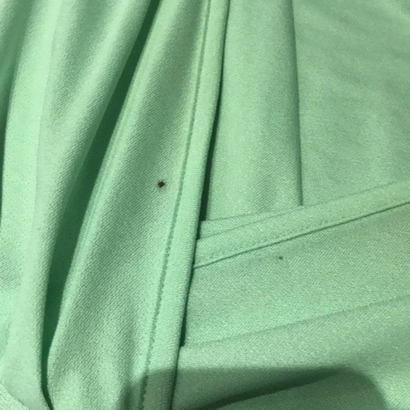 Midi pleated mint dress - Picture 2 of 7